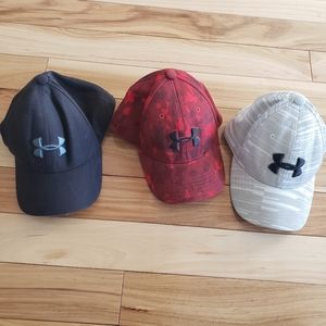 Youth Boys UA hats. 3.